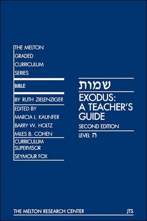 Exodus: A Teacher's Guide de Ruth Zielenziger