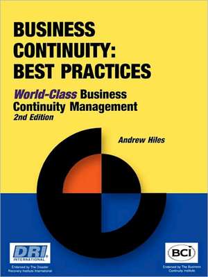 Business Continuity de Andrew N. Hiles