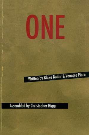 One de Blake Butler