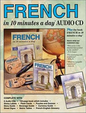 FRENCH in 10 minutes a day BOOK + AUDIO de Kristine K Kershul