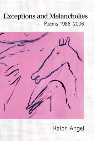 Exceptions and Melancholies: Poems 1986-2006 de Ralph Angel