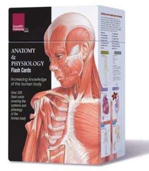 Anatomy & Physiology Flash Cards de Scientific Publishing