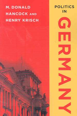 Politics in Germany de M. Donald Hancock