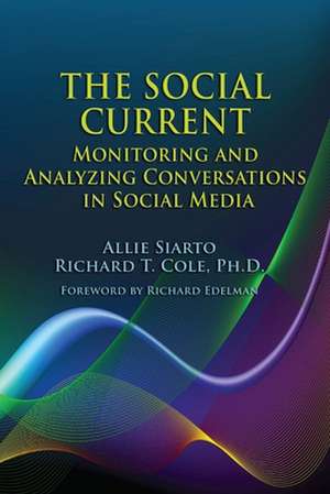 The Social Current: Monitoring and Analyzing Conversations in Social Media de Allie Siarto