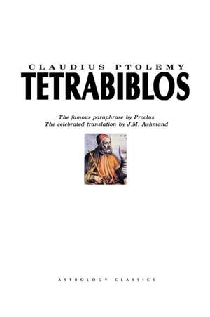 Tetrabiblos de Claudius Ptolemy