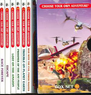 6-Book Box Set, No. 2 Choose Your Own Adventure Classic 7-12: Race Forever Escape Lost on the Amazon Prisoner of the Ant People de R.A. Montgomery