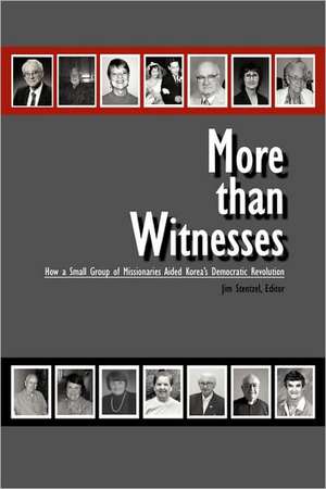 More Than Witnesses de Jim Stentzel