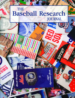 The Baseball Research Journal (BRJ), Volume 36 de Society for American Baseball Research (SABR)