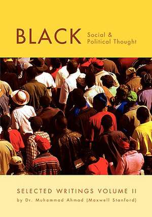 Black Social and Political Thought