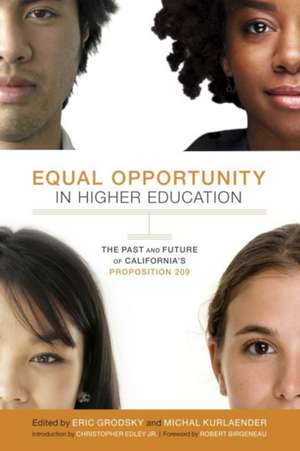 Equal Opportunity in Higher Education de Eric Grodsky