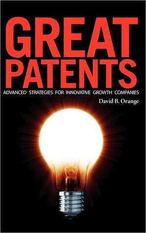 Great Patents de David B. Orange