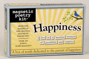 Happiness Kit de Magnetic Poetry