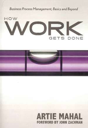 How Work Gets Done: Business Process Management, Basics & Beyond de Artie Mahal