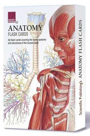 Anatomy Flash Cards de Scientific Publishing