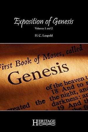 Exposition of Genesis de H. C. Leupold