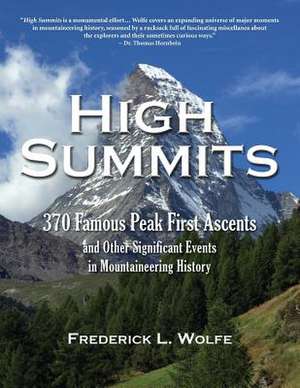 High Summits de Frederick L. Wolfe