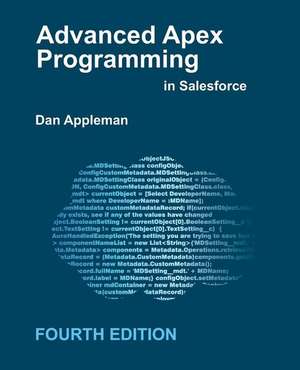 Advanced Apex Programming in Salesforce de Dan Appleman