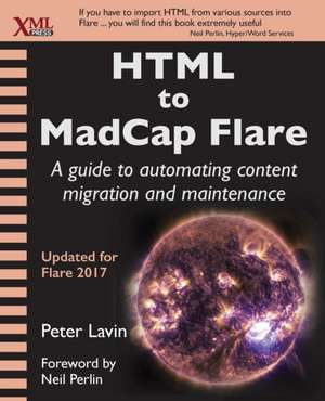 HTML to Madcap Flare de Peter Lavin