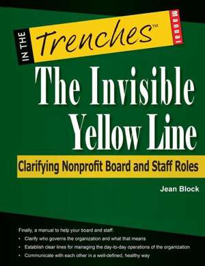 The Invisible Yellow Line de Jean Block