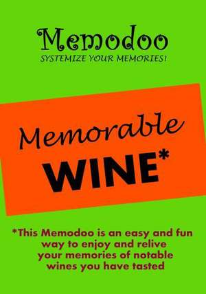 Memodoo Memorable Wine de Memodoo