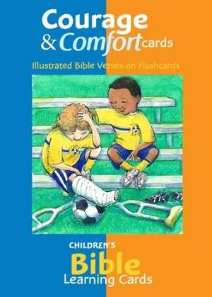 Courage & Comfort Cards: Children's Bible Learning Cards de Vicky Enright