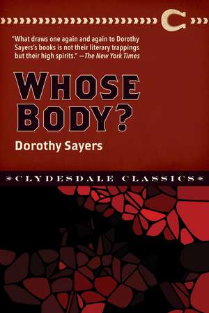 Whose Body? de Dorothy L. Sayers