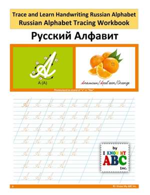 Trace and Learn Handwriting Russian Alphabet de Harshish Patel