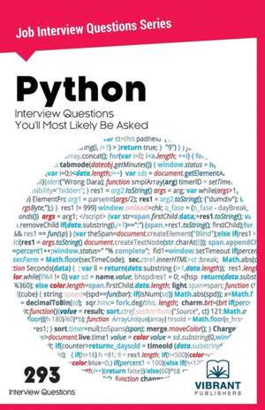 Python Interview Questions You'll Most Likely Be Asked