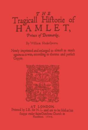 The Tragicall Hiftorie of Hamlet de Discovery Books Llc