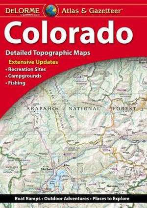 MAP ATLAS GAZETTEER COLORADO