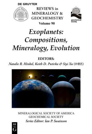 Exoplanets: Compositions, Mineralogy, Evolution de Natalie R. Hinkel