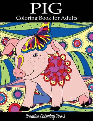 Pig Coloring Book de Creative Coloring