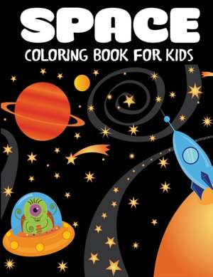 Space Coloring Book for Kids de Blue Wave Press