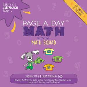 Page A Day Math de Janice Auerbach