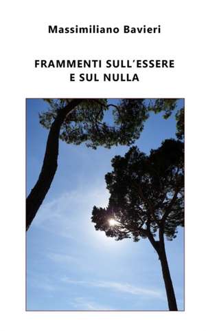 Frammenti sull'Essere e sul nulla de Massimiliano Bavieri