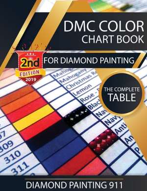 DMC Color Chart Book for Diamond Painting de Diamond Painting 911