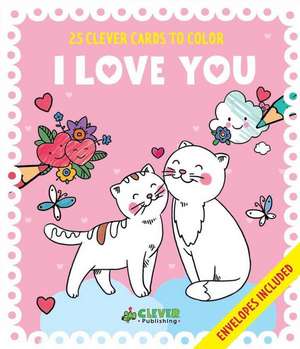 I Love You Cards de Clever Publishing