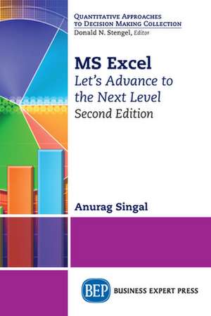 MS Excel, Second Edition de Anurag Singal