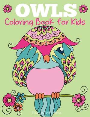 Owls Coloring Book for Kids de Blue Wave Press