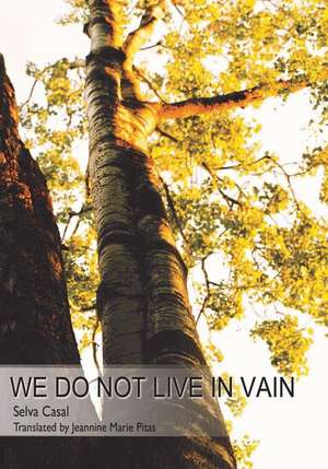 We Do Not Live in Vain de Selva Casal