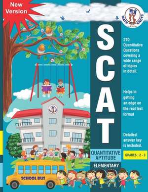 SCAT Quantitative Aptitude - Grades 2 - 3 de Gowri M Vemuri