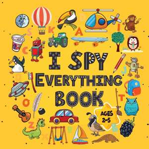 I Spy Everything Book Ages 2-5 de I spy Book For Toddlers Ages 2-5