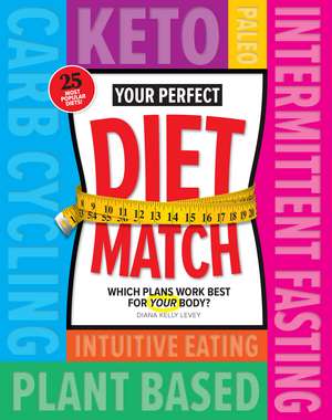 Your Perfect Diet Match: Which Plans Work Best For Your Body? de Diana Kelly Levey