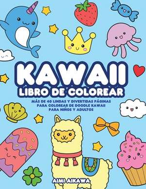 Kawaii libro de colorear de Aimi Aikawa