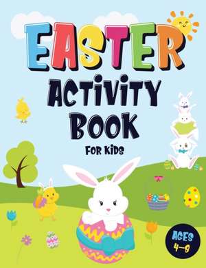 Easter Activity Book For Kids Ages 4-8 de Pamparam Kids Books