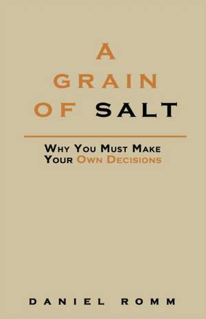 A Grain of Salt de Daniel Romm