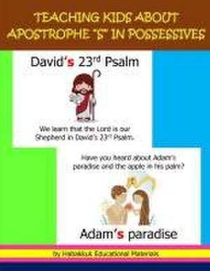 Teaching Kids about Apostrophe "S" in Possessives de Habakkuk Educational Materials