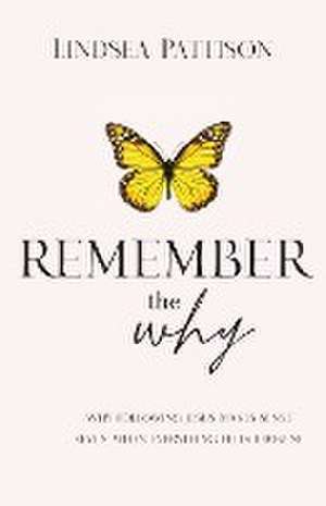 Remember the Why de Lindsea Pattison