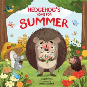 Hedgehog Summer Paperback Book de Elena Ulyeva