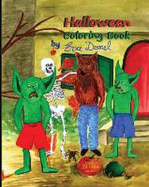 Halloween Coloring Book by Eva Demel de Eva Demel